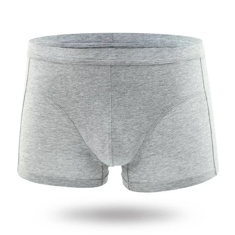 2023 Cross-border Supply Male Mid-rise High-Elastic Solid Color Breathable Straight Leg Shorts Four-Corner Pajama Bottoms Wholesale for Men