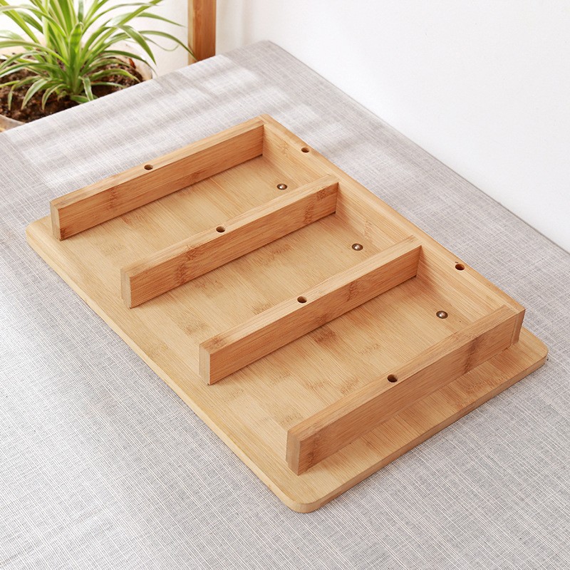 Tabla de cortar de bambú con ranura de agua que fluye, tabla de cortar de verduras de cocina multifuncional con piernas y caja de almacenamiento tabla de verduras de bambú