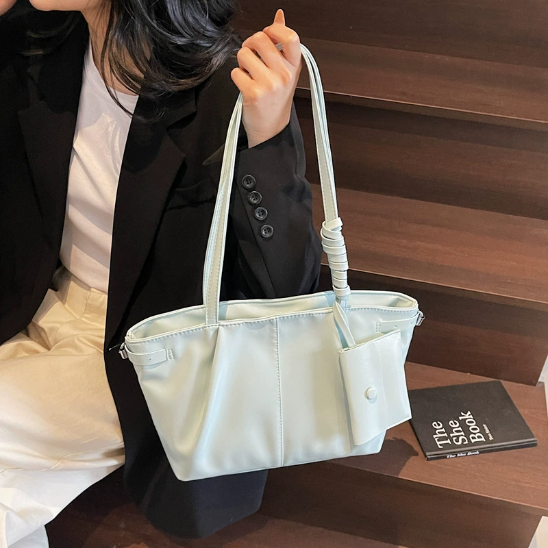 Capacious one-shoulder bag, shoulder bag, universal underarm bag