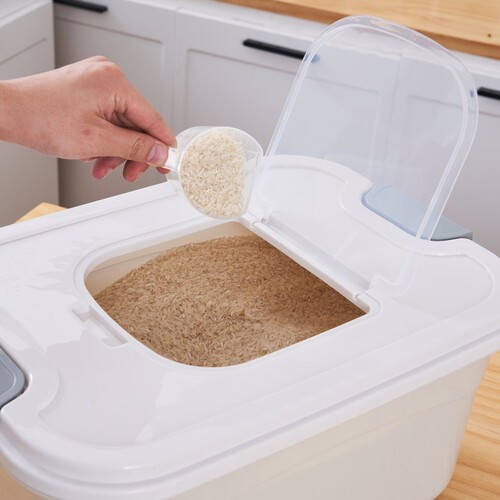 Rice bucket 40 catties thickened sealed insect-proof household 25 catties rice box 15 catties food grade rice cylinder flour bucket wholesale