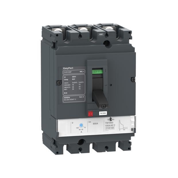 CVS100F TM80D 3P3D 3P 80A 36kA 塑壳保护断路器 LV510336