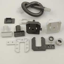 回卷纱窗配件隐形纱网门老式方形卷筒款卷轴弹簧转角拉手堵头连接