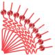 Red ball red straw