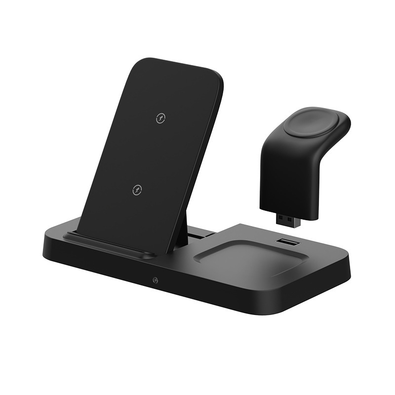 私型携帯電話三合一無線充電器縦型折り畳みスタンド無線充電wireless charger|undefined