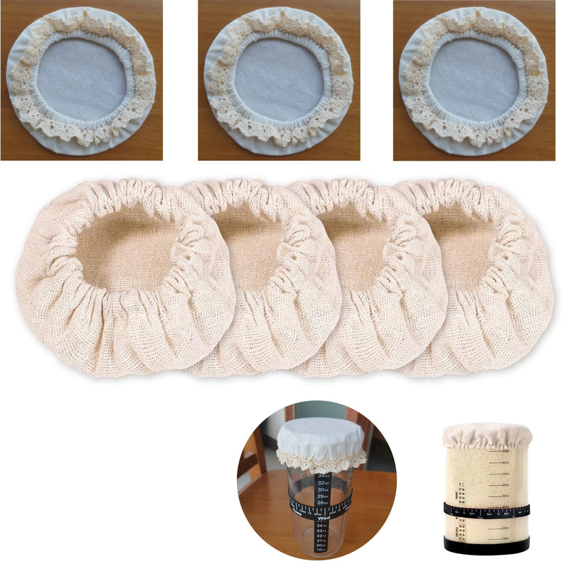 Cotton cloth dust cover cloth cover reusable glass bottle cloth cover cotton cloth dust cover fermentation bottle cover cotton cloth cover cover