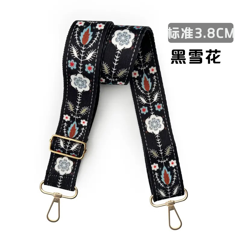 Bolso bandolera con accesorios ultra anchos, bolso de color, correa gruesa, correa de repuesto alargada, correa de hombro de bolso universal ajustable