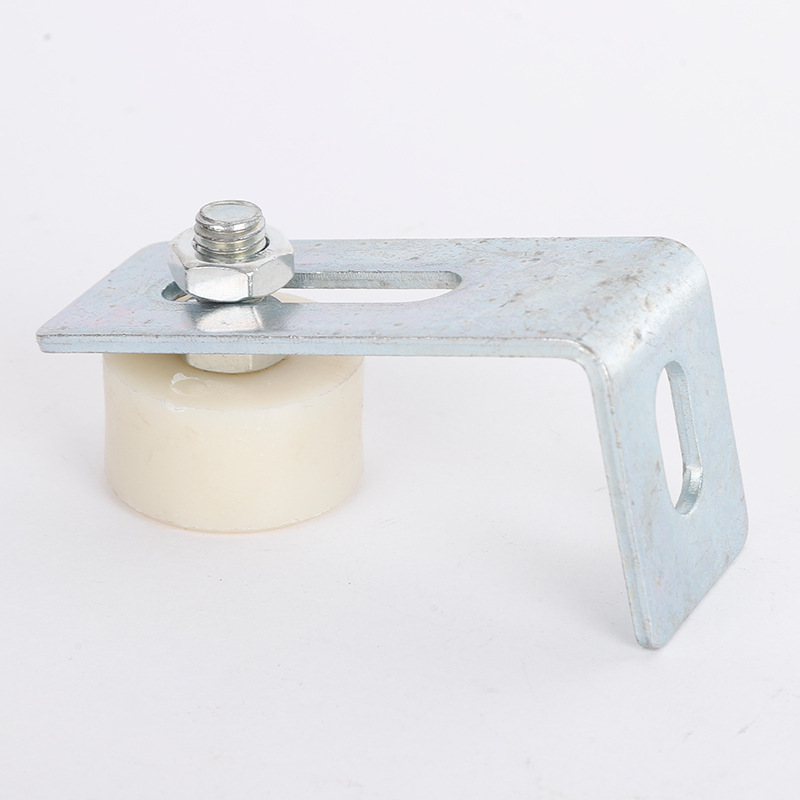 Rueda guía de nylon para puertas correderas, rueda de posicionamiento