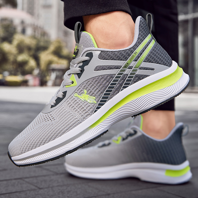 Zapatillas Running Hombre Transpirables Ligeras Y Cómodas_voghion.com