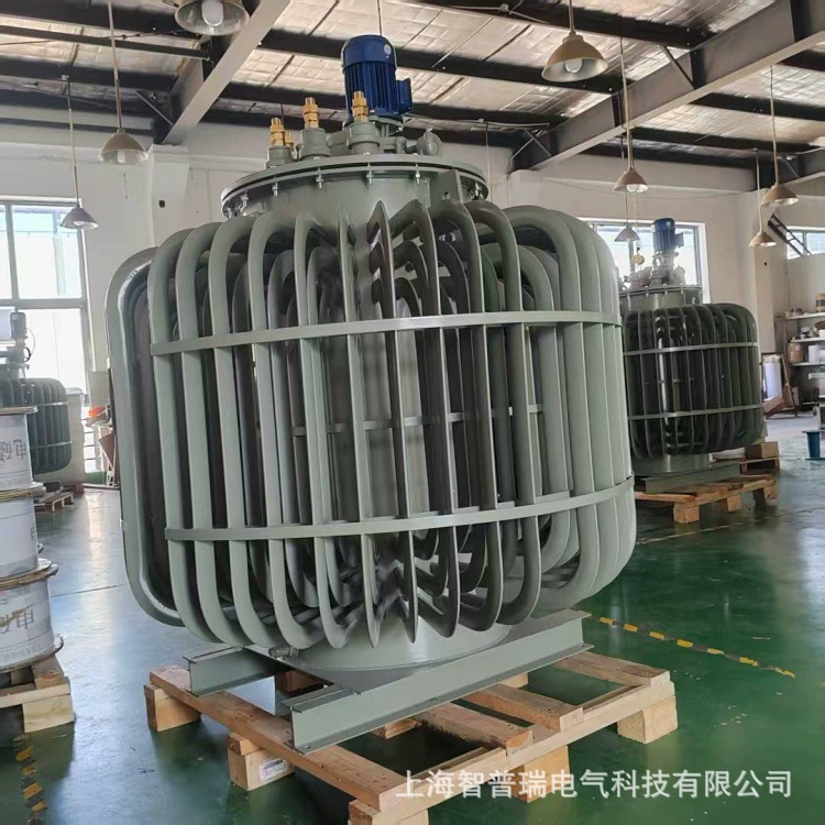 Промышленный индукционный трансформатор в масле, большой диапазон регулирования напряжения, отсутствие контактного регулирования напряжения, простое обслуживание