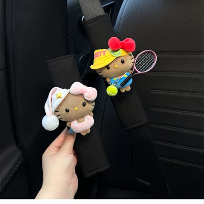Seat belt shoulder pad, shoulder pad, cute kitty
