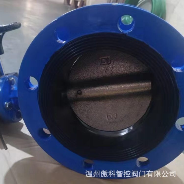 D41X-10Q 球墨铸铁法兰软密封蝶阀 DN200 水工业中线法兰蝶阀D41X