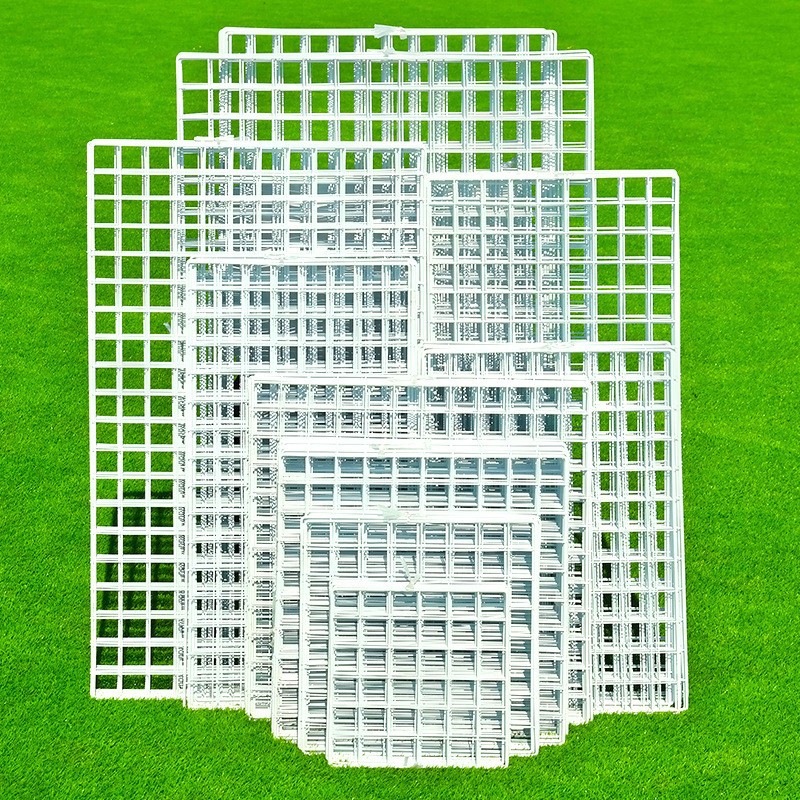 铁丝网格网片，置物架展示架网片，喷塑浸塑网片