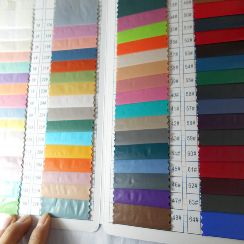 50D油光记忆 亮光全涤防水涂层夹克布料 风衣棉服派克服裤子面料