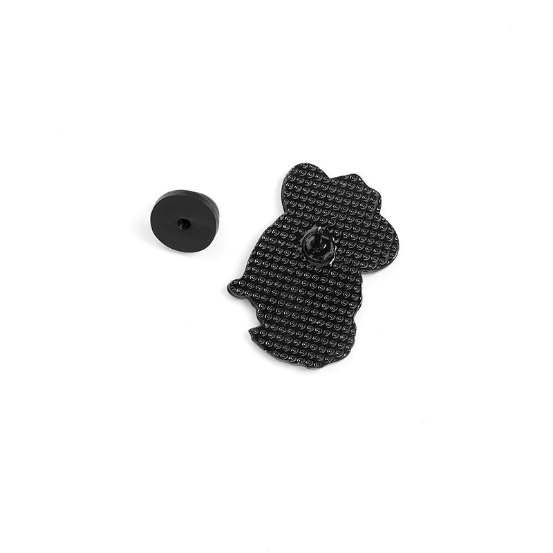 13g Weight Cartoon Style Pin Animal Alloy Stoving Varnish Unisex Brooches