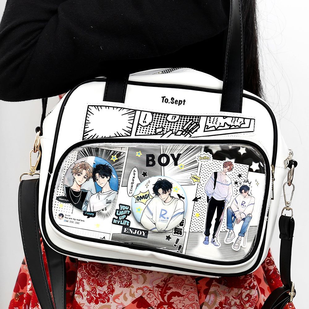 Infeel.me tarjeta blanca paquete de materiales Dimensión serie de diálogo cómic viento cuentas dolor paquete diy papel de material base