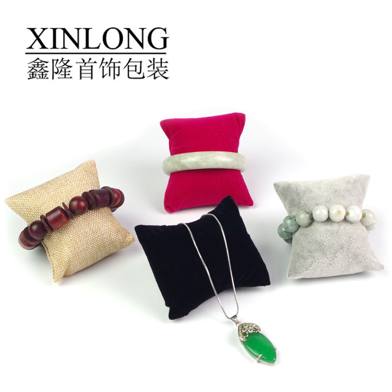 Watch Bracelet Box Accessories Pillow Core Small Pillow Bracelet Box Small Pillow Bag Box Display Props Silk Cotton Pillow Jute Pillow