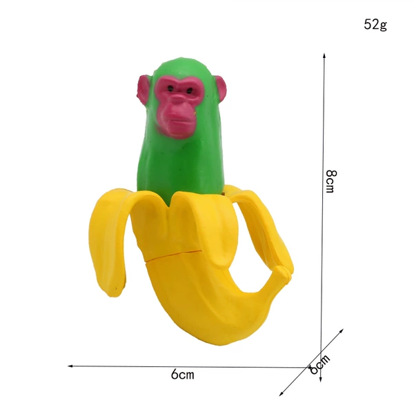 Large banana monkey bag: 52g (for foreign trade export only, may not meet domestic product standards. Do not buy it in China or sales)