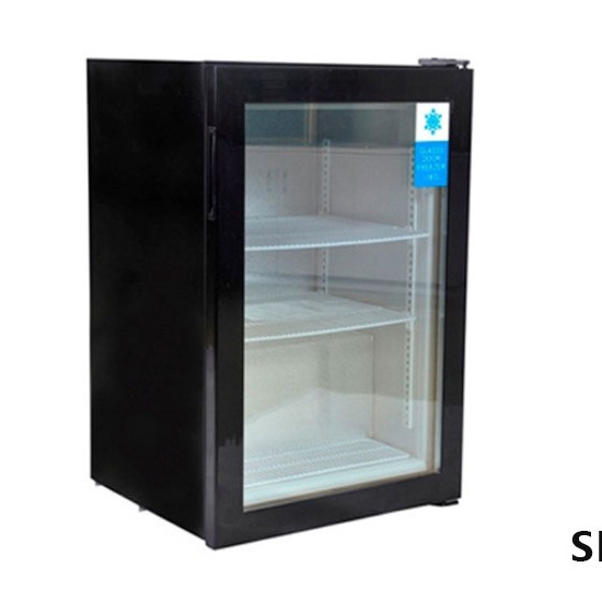 98L 冷冻展示柜 无灯箱 雪糕冰淇淋冷冻食品冷冻商用冰箱节能