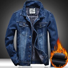 P 99230 Winter Fleece Denim Jacket ��������ţ������ ����
