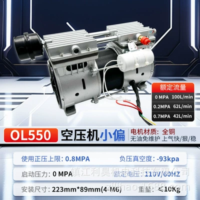 Hava kompressorları Air Compressor Silent Maintenance-Free - ol550-air-compressor-110v