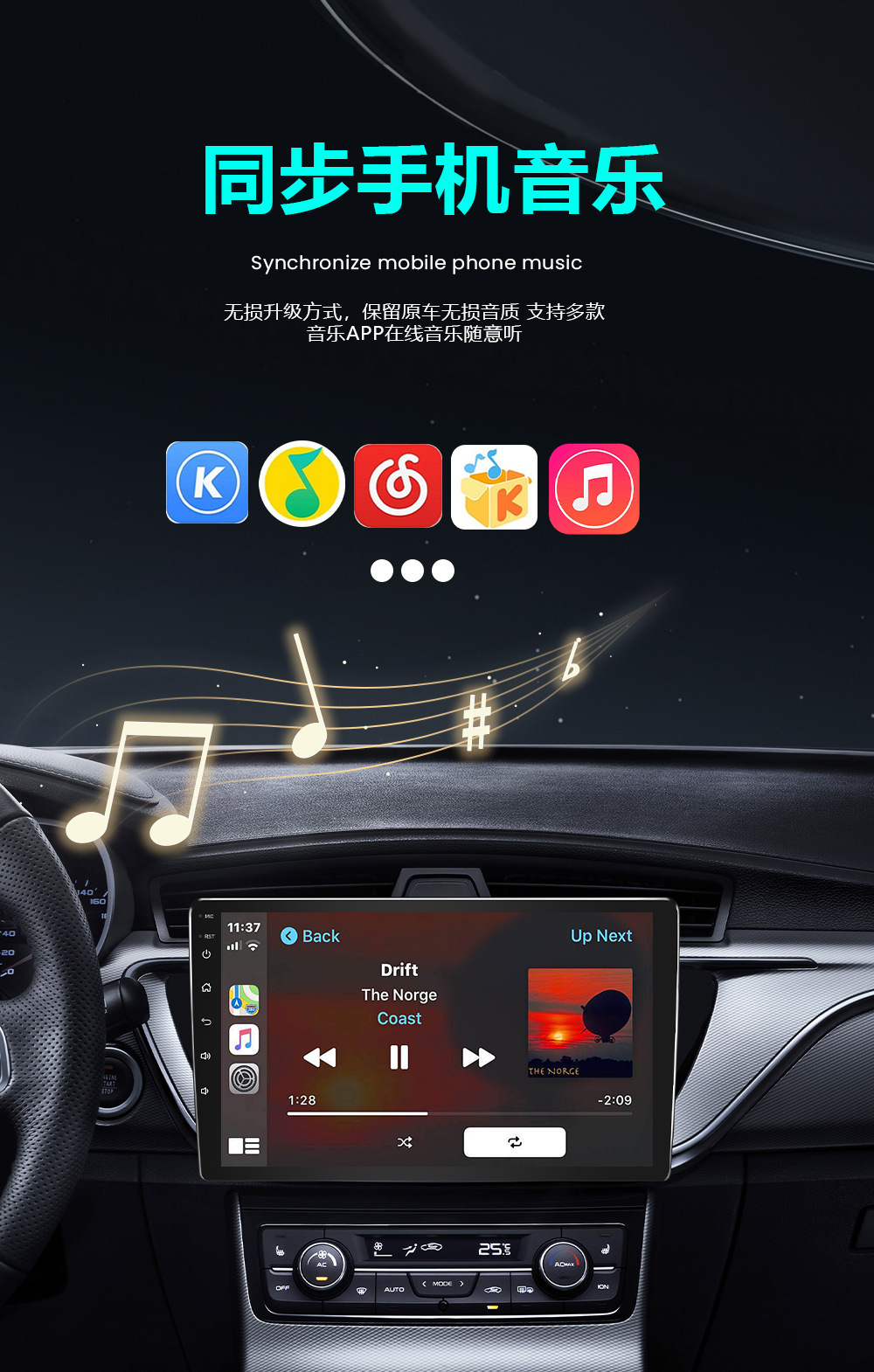 Cross-Border Four-In-One Interconnection Box Apple Mirror Screen Projection Car-Machine Interconnection Module Smart Carplay Box