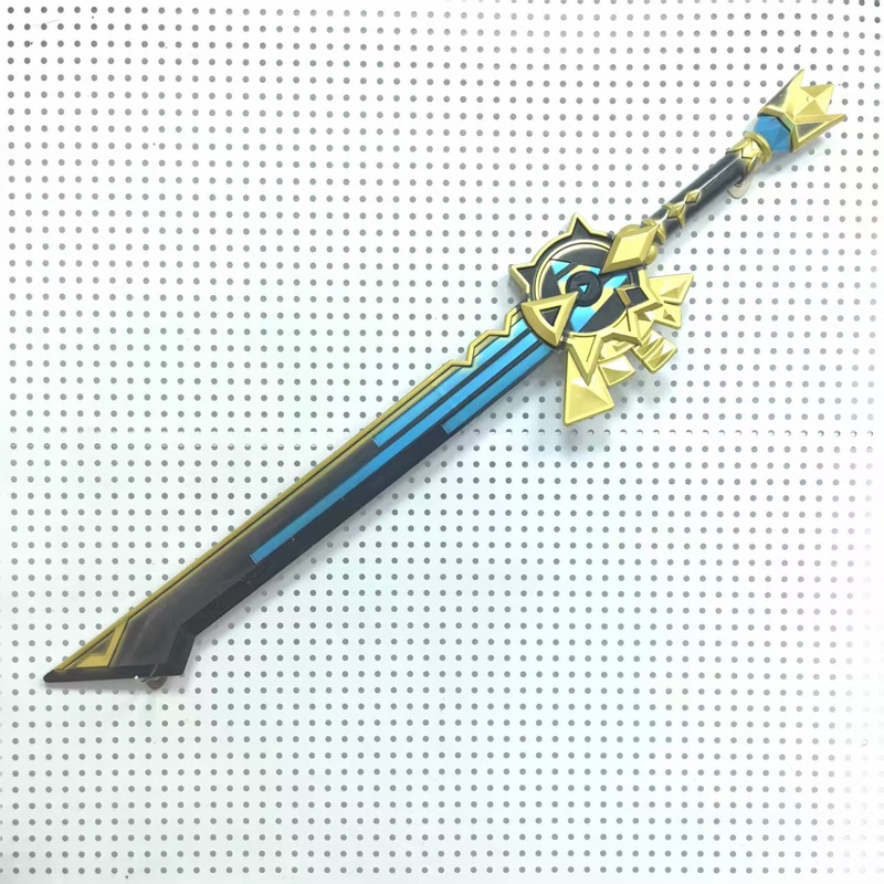 三国兵器周辺165cm大PU吕布方天画シャチ双月シャチ武器模型プラスチック玩具置物|undefined