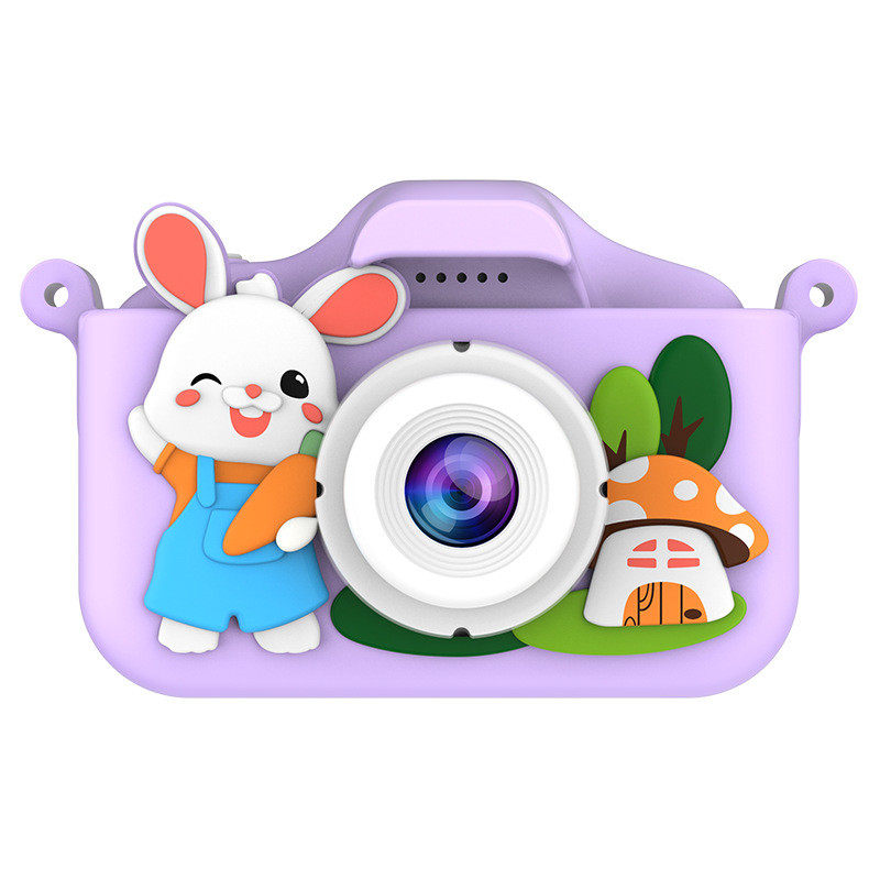 Fuente fabricante de dibujos animados para niños cámara digital puede tomar fotos de impresión de video fotográfica de impresión de juguetes de cámara selfie