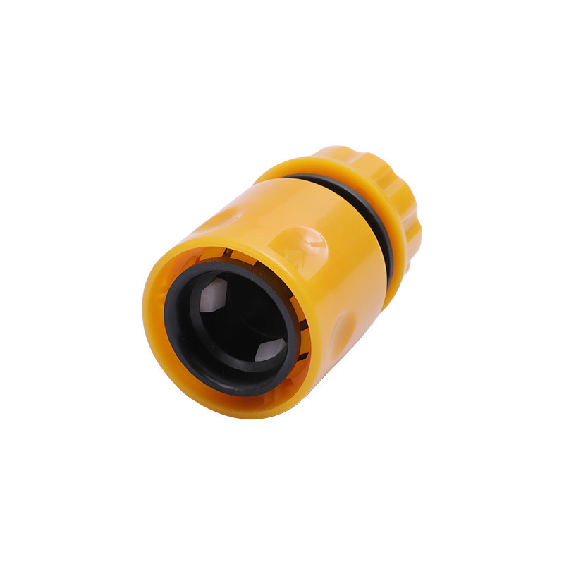 SNJUE plástico 4-punto conector rápido de agua conector de la manguera de jardín de lavado de coches pistola de agua conector de tubería de agua image 4