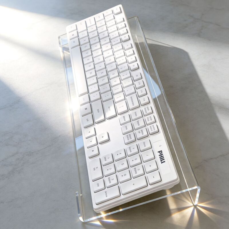 Cross-Border Popular Acrylic Keyboard Stand Display Rack Transparent Non-Slip Bracket Wholesale Z-Shaped Keyboard Tray Cross-Border Popular Acrylic Keyboard Stand Display Rack Transparent Non-Slip Bracket Wholesale Z-Shaped Keyboard Tray
