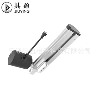 内置限位开关家居黑色直线驱动器电动推杆