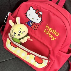 日系小众ins风可爱幼儿园儿童书包kt猫百搭双肩包高颜值卡通背包