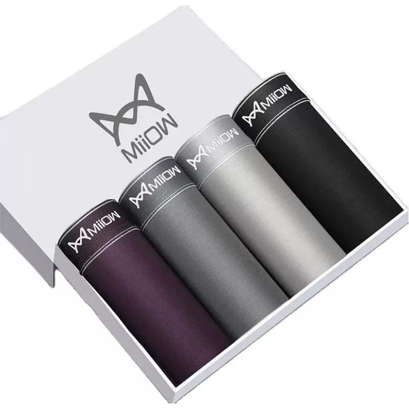 Боксер Men Catman Graphene Мужские трусы-боксеры, свободный крой, персонализированные боксер-брифы