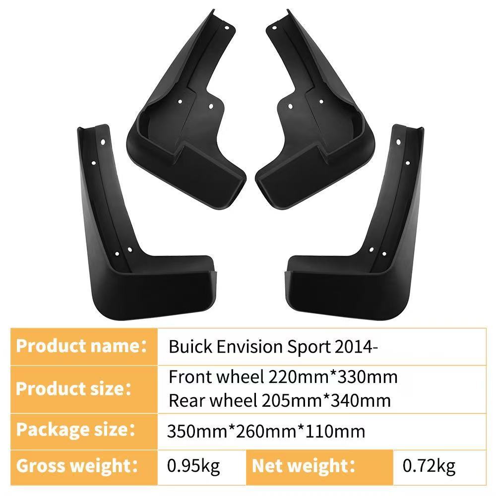 Para Buick Envision Sport 2014-2024 Guardabarros de coche suave