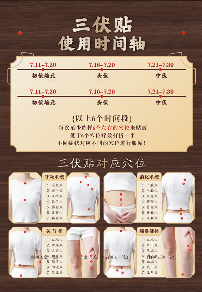 Moxa Acupoint Patches 30 Patches Per Box Non-Woven Body Application Wellness Massage in use