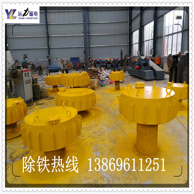 RCDB-12T1盘式电磁吸铁器强磁吸铲齿挖齿断电卸铁电磁除铁器厂家