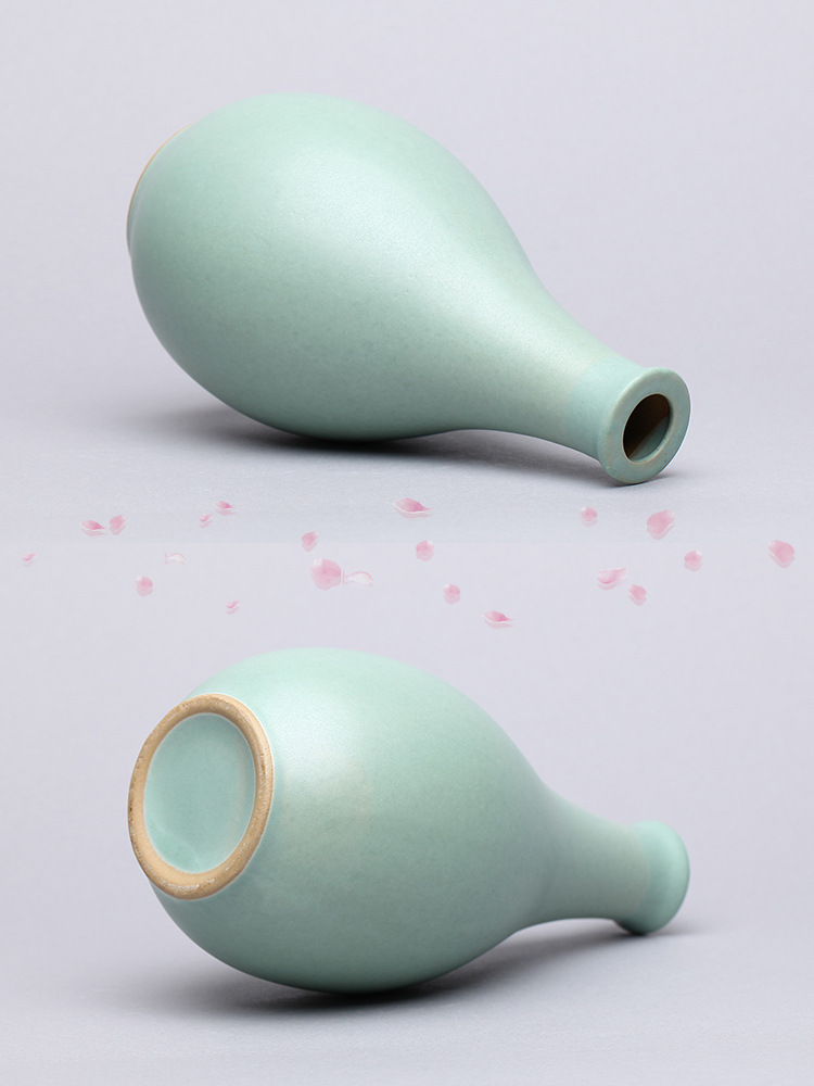 WBZ7 Ceramic Wine Bottle, 1-Jin Capacity, Vase-Style Antique-Imitation Earthenware Wine Jar, White Liquor Container, Decorative Item – Also Available as a Small Sake Pot or Wine Decanter