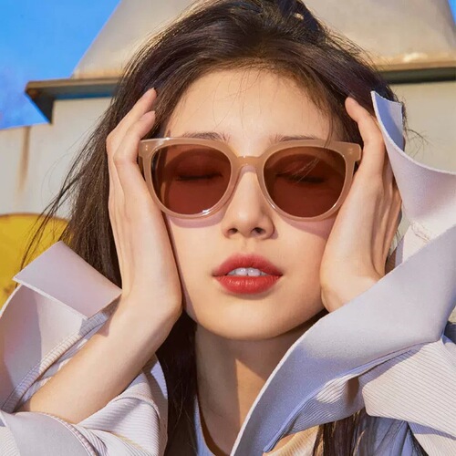 Liu Yifei and Xu Hongdou's same style sunglasses, high-end anti-UV  new internet celebrity glasses, polarized sunglasses