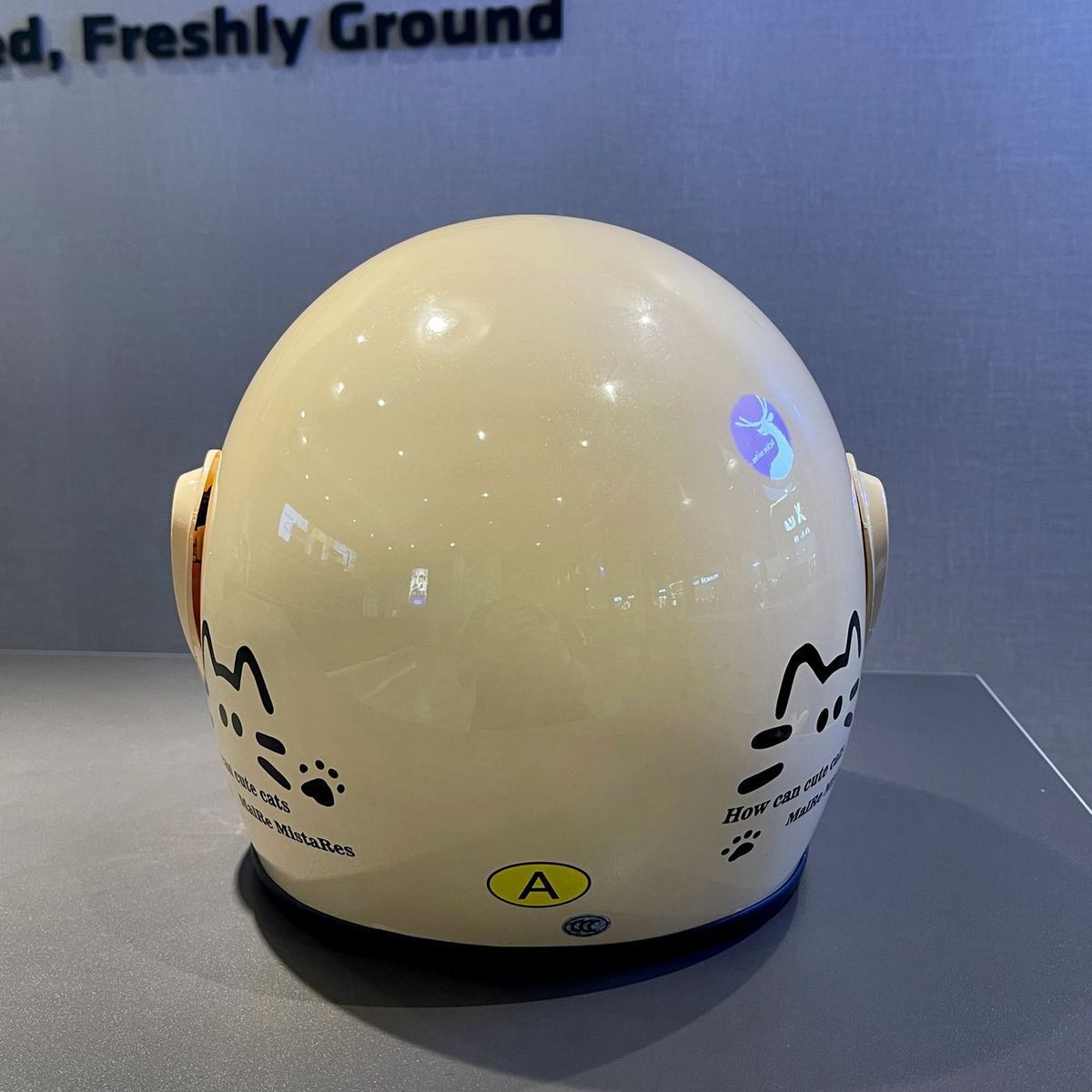 Winter Electric Motorcycle Helmet 3C Certified Cat Ear