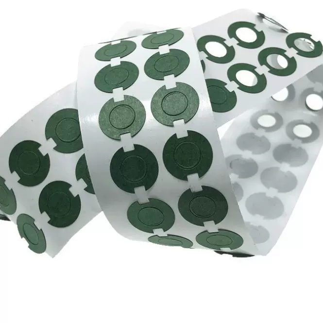 加工模切成型 电池18650青稞纸 电子电池盒用绝缘片 背胶耐高温