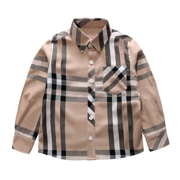 Autumn fashionable trend base body-friendly shirt for boys