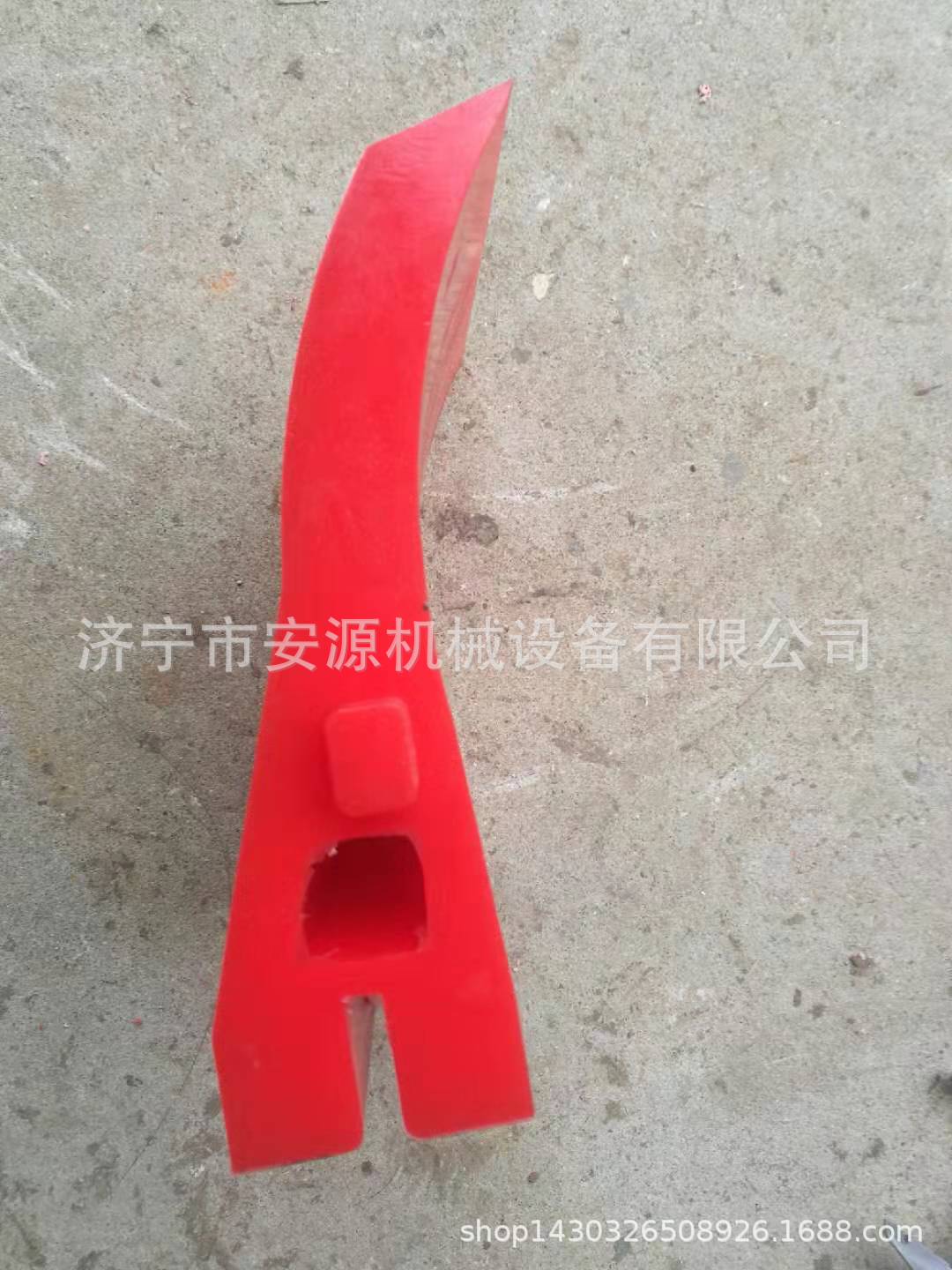 清扫器刀头 聚氨酯浇注而成刮刀  异型聚氨酯刀头厂家