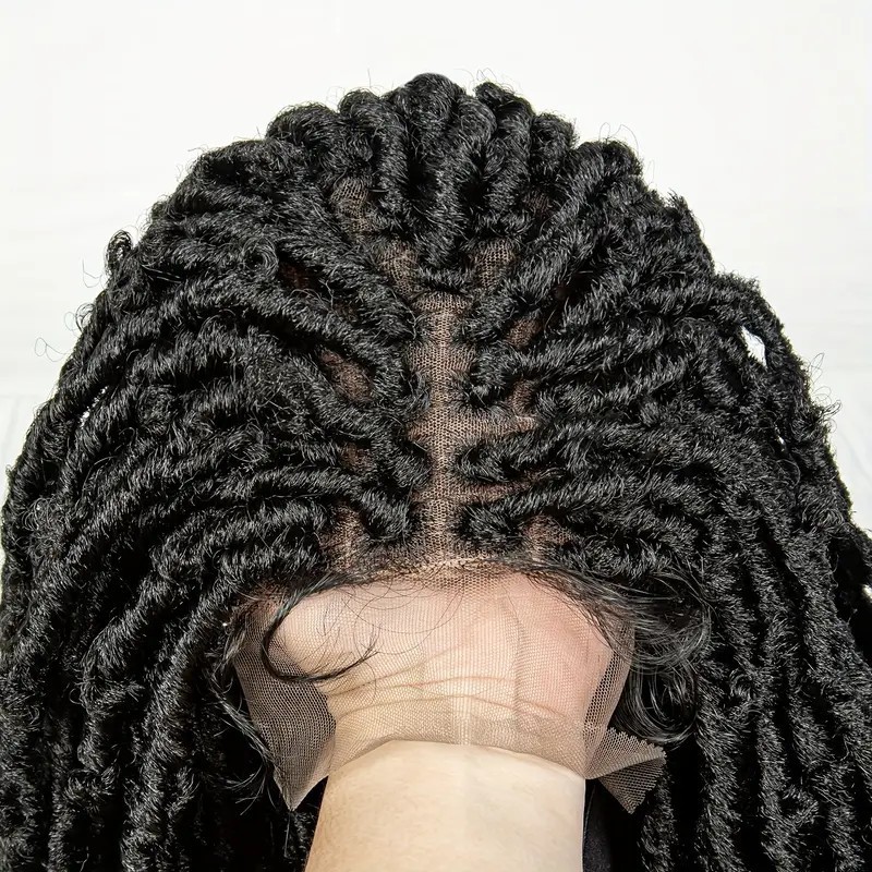 ヨーロッパとアメリカの越境電子商取引 TEMU Amazon ドロップシッピング化学繊維ドレッドヘアウィッグファッションウィッグヘッドギア編組ヘア|undefined