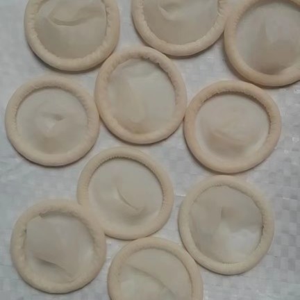 超薄003安全套半成品干裸套颗粒螺纹型避孕套无油口活套渔具B超套