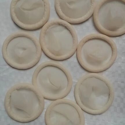 Ultra-Thin 003 Condom Semi-Finished Dry Naked Condom Particle Threaded Condom Oil-Free Mouth Live Set Fishing Gear B-Ultrasound Condom