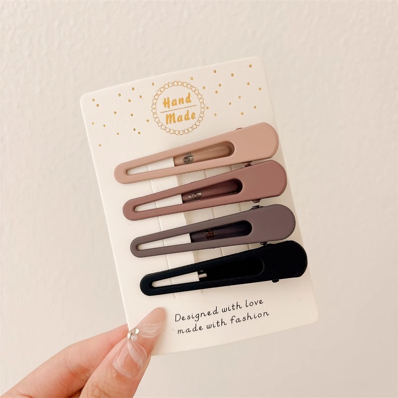 Meilad clip para el cabello para mujeres 2025 nuevo red lateral bang clip para el cabello frente clip para el cabello BB clip para el cabello