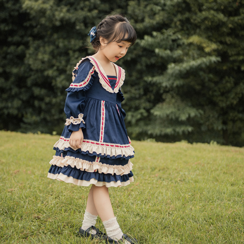 Miss Betty Lolita ropa de los niños OP original genuino en stock retro estilo Palacio alta cintura Lolita princesa vestido