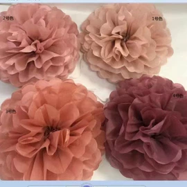 纸质工艺品;拉花、彩带;场地布置道具