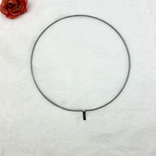20cm Round Fan Frame Wire Hoop Handmade DIY Crochet Flower Round Fan Frame Round Plum Blossom Fan Hoop