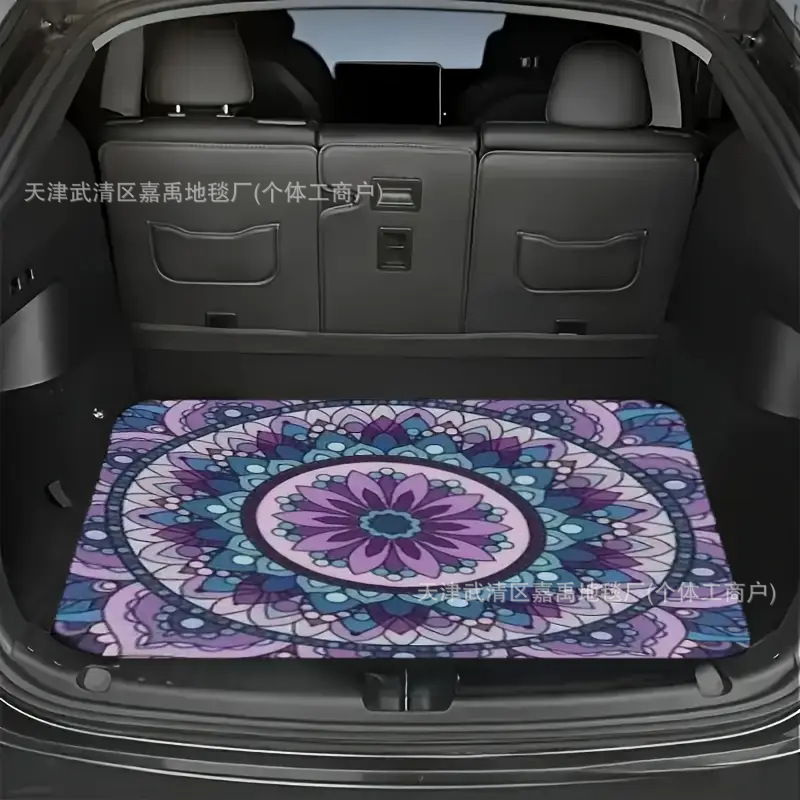 Cross-Border Nordic Pickup Truck Trunk Mat, Water-Absorbent and Easy-Care Car Mat, Amazon Temu Drop-Shipping Dust-Proof Mat