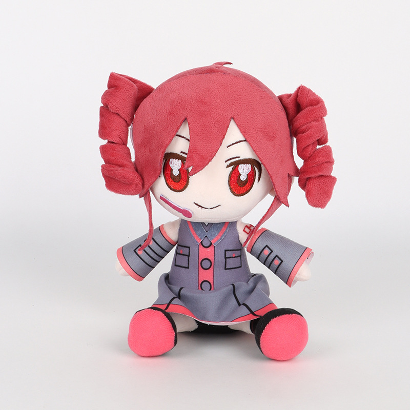 跨境新品 重音テトkasane teto plush 重音teto 毛绒玩偶公仔|undefined